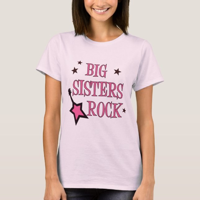 Camiseta Roca de las hermanas grandes (Anverso)