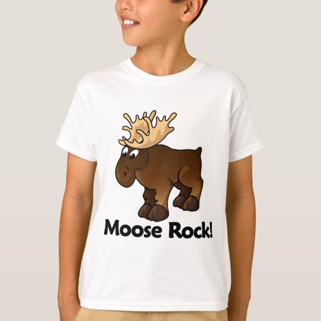Camiseta ¡Roca de los alces! (Anverso)