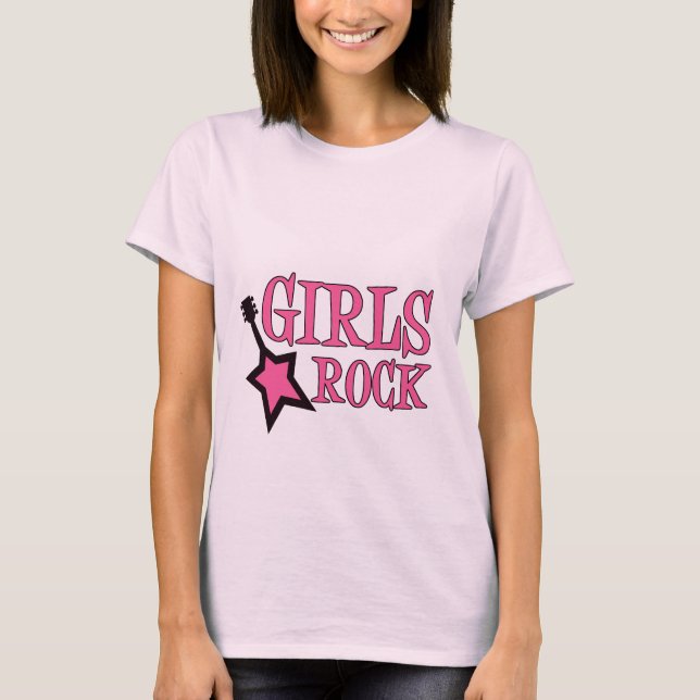 Camiseta ¡Roca de los chicas! (Anverso)