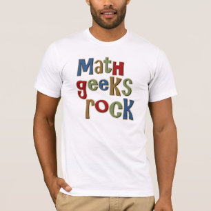 Camiseta Roca de los frikis de la matemáticas