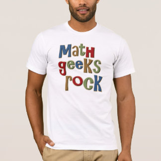 Camiseta Roca de los frikis de la matemáticas