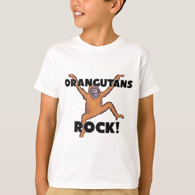 Camiseta Roca de los orangutanes (Anverso)