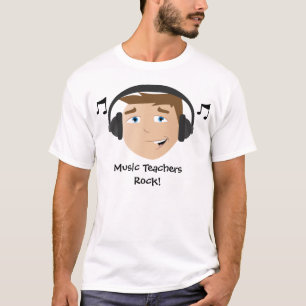 Camiseta ¡Roca de los profesores de música!