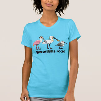 Camiseta ¡Roca de los Spoonbills!