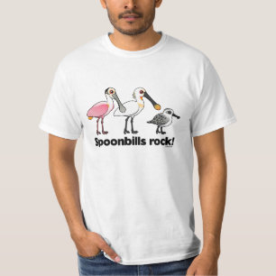 Camiseta ¡Roca de los Spoonbills!