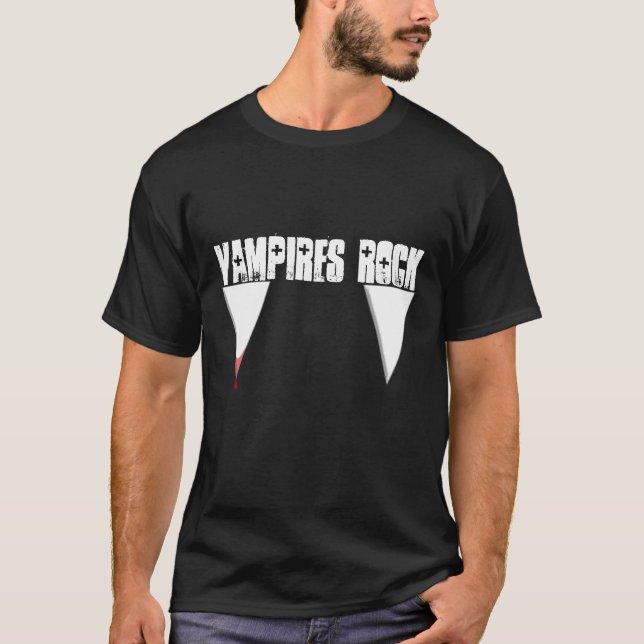 Camiseta Roca de los vampiros (Anverso)
