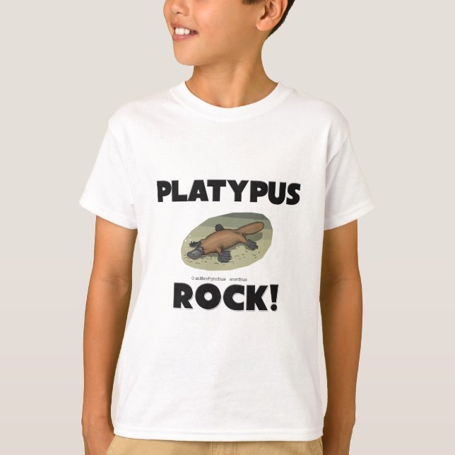 Camiseta Roca de Platypus (Anverso)