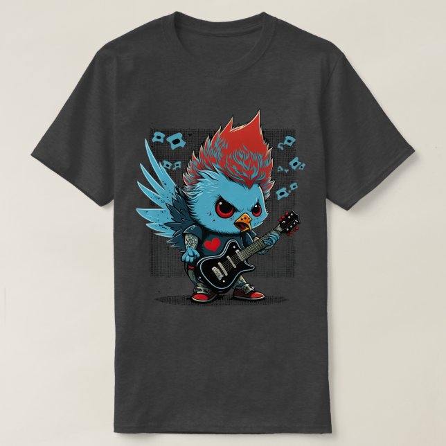 Camiseta Roca de pollo (Diseño del anverso)
