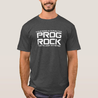Camiseta Roca de Prog de 3 minutos