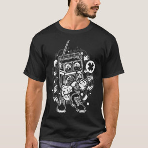 Camiseta Roca de radio retro