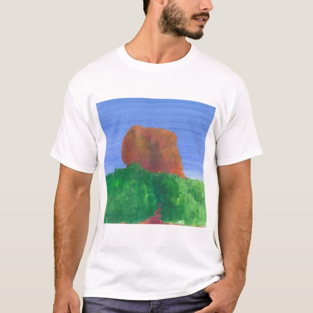 Camiseta Roca de Sigiriya (Anverso)