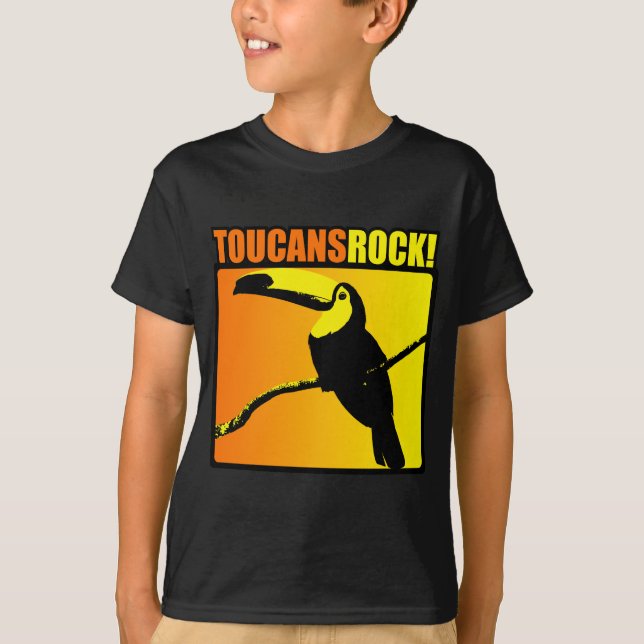 Camiseta ¡Roca de Toucans! (Anverso)