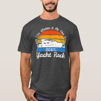 Camiseta Roca de yate retro angustiada