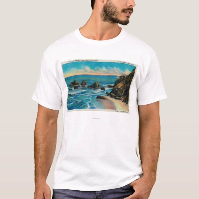 Camiseta Roca del arco del punto del maxwell, (Anverso)