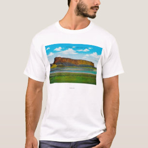 Camiseta Roca del barco de vapor, presa magnífica superior