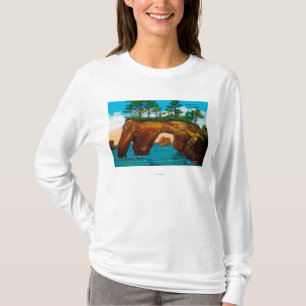 Camiseta Roca del elefante en la costa de Washington