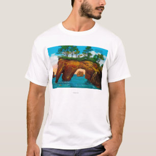 Camiseta Roca del elefante en la costa de Washington
