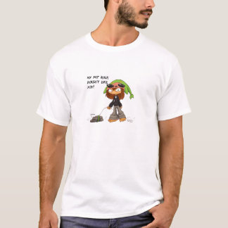 Camiseta roca del mascota