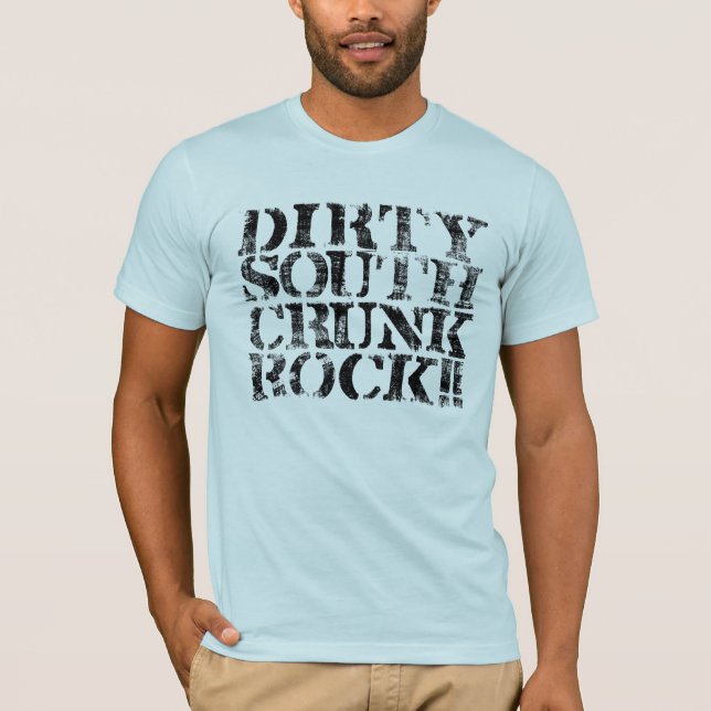 Camiseta Roca del sur sucia de Lil Jon "Crunk" apenada (Anverso)