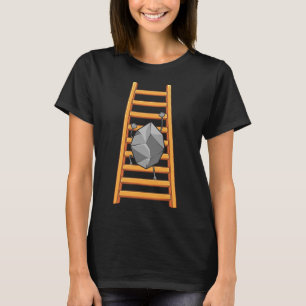 Camiseta Roca Divertida De Escalada Para Hombres Mujeres Es