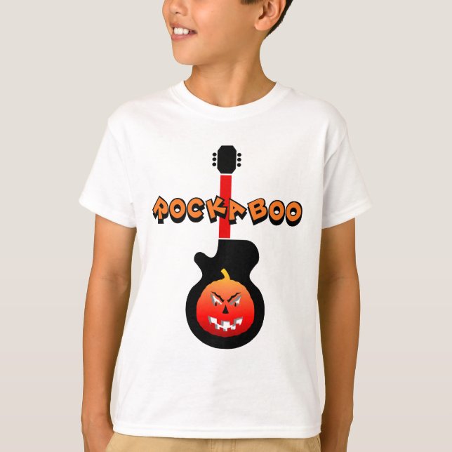 Camiseta Roca divertida Halloween (Anverso)