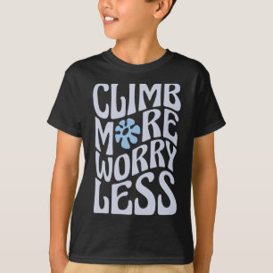 Camiseta Roca divertida para escalada en interiores para es