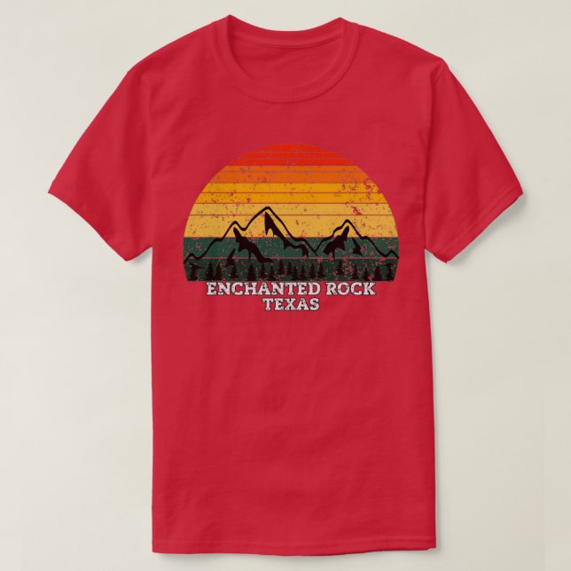 Camiseta Roca encantada Texas (Diseño del anverso)