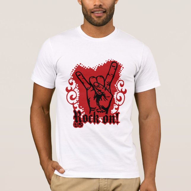 Camiseta Roca encendido (Anverso)