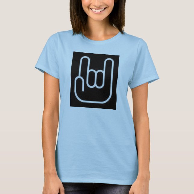 Camiseta roca encendido (Anverso)