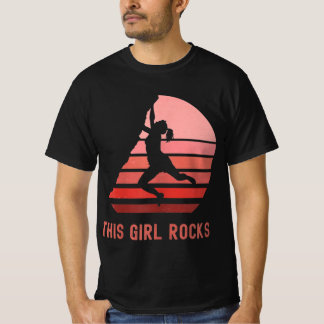 Camiseta Roca Escalando este Chica Rocca La Montaña De Los 