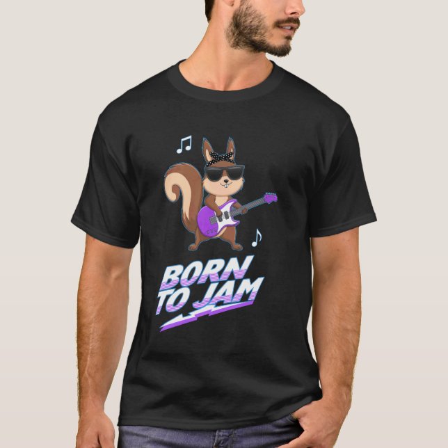 Camiseta Roca Estelar de Ardilla Guay (Anverso)