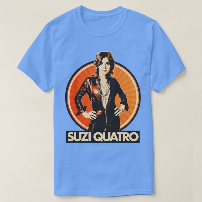 Camiseta Roca Glam del Quatro 70 de Suzi (Diseño del anverso)