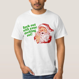 Camiseta Roca hacia fuera con su calcetín hacia fuera