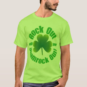 Camiseta Roca hacia fuera el día del St Patricks