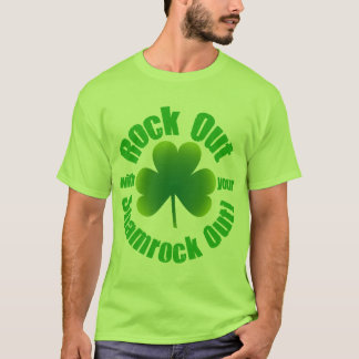 Camiseta Roca hacia fuera el día del St Patricks