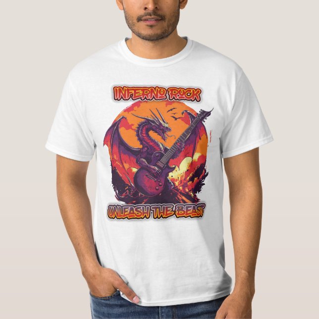 Camiseta Roca Infierno (Anverso)