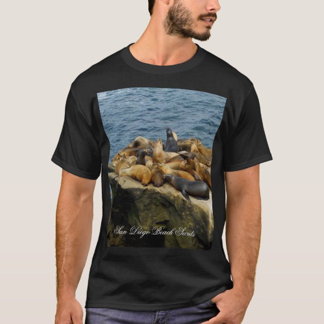 Camiseta Roca-La Jolla del sello (Anverso)