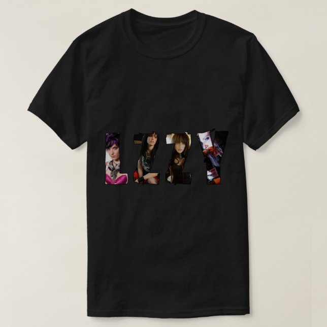 CAMISETA ROCA LEGENDARIA LZY HALE VOCALIST (Diseño del anverso)