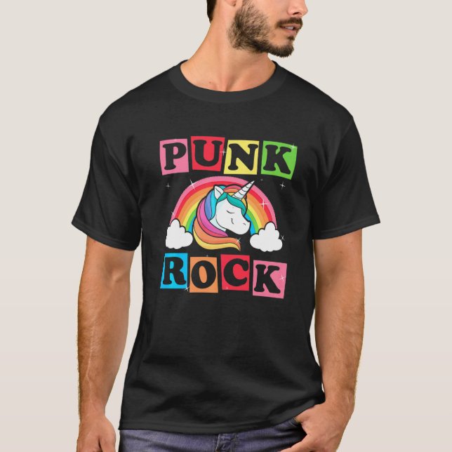 Camiseta Roca Mágica Punk 1 (Anverso)