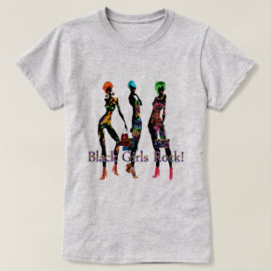 Camiseta ¡Roca negra de los chicas!