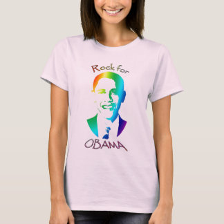 Camiseta Roca para Obama