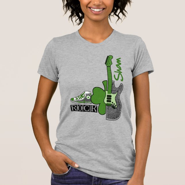 Camiseta Roca Sham. Día de San Patricio (Anverso)