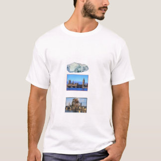 Camiseta Roca sobre Londres, roca en Chicago