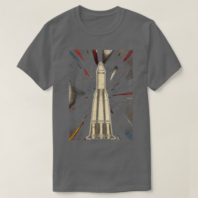 Camiseta Roca Sputnik (Diseño del anverso)