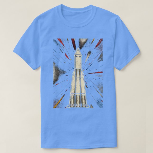 Camiseta Roca Sputnik (Diseño del anverso)