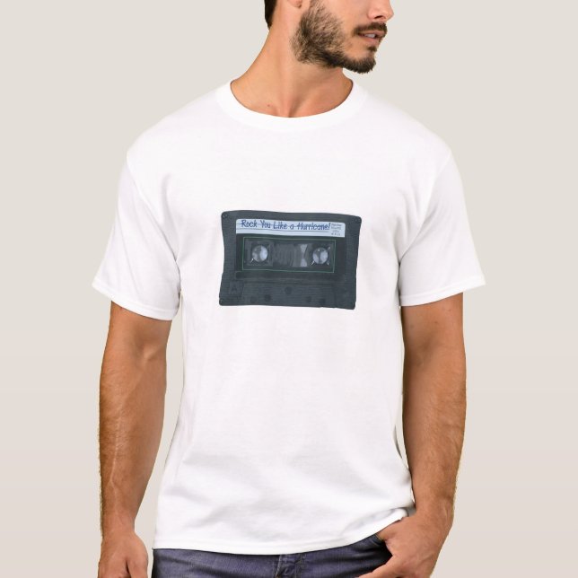 Camiseta ¡Roca usted tiene gusto de un huracán! (Anverso)