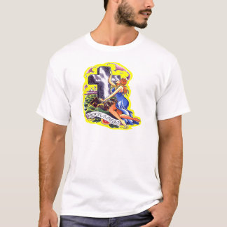 Camiseta Roca vieja del tatuaje de Skool de edades