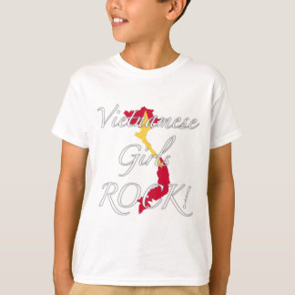 Camiseta ¡Roca vietnamita de los chicas!