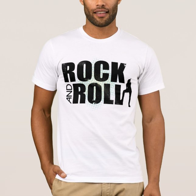 Camiseta ¡Roca y rollo! (Anverso)