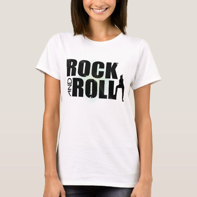 Camiseta ¡Roca y rollo! (Anverso)